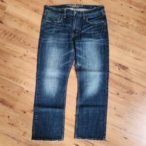 American Eagle Outfitters Dark Blue Straight Jeans